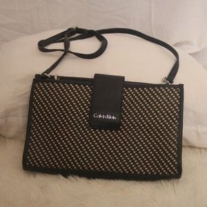 Calvin Klein crossbody bag | woven